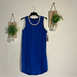 Vibrant Blue Sleeveless Dress